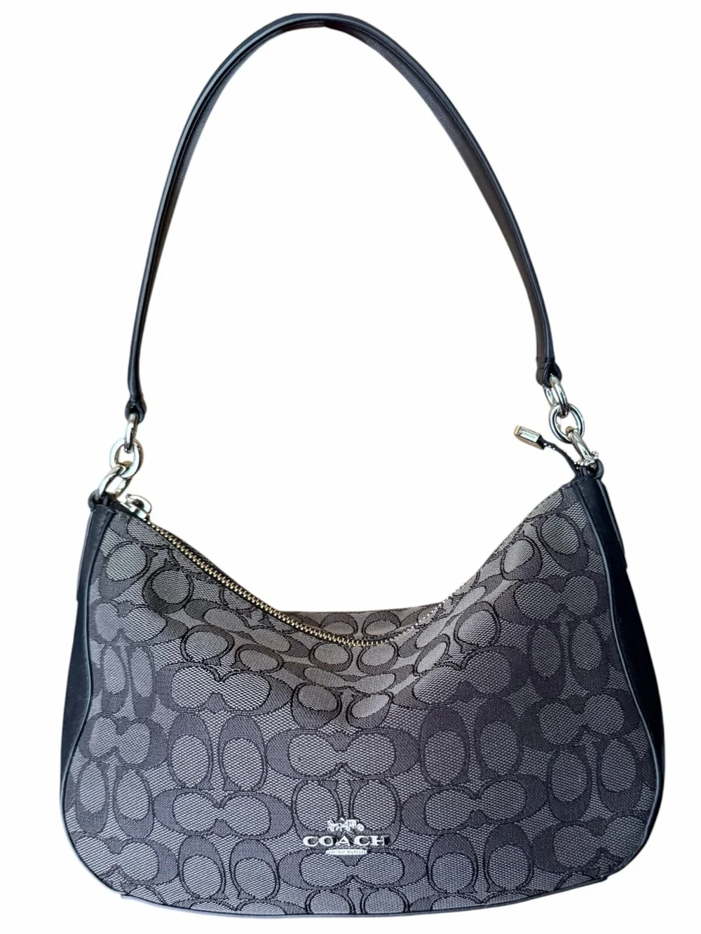 Coach Chelsea Signature Jacquard Canvas Shoulder Bag